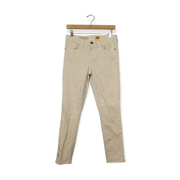 Pilcro & The Letterpress Ivory Stet Slim Fit Ankle Jeans Size 27 - Picture 1 of 10